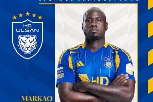 官方：前武汉三镇外援马尔康加盟K联赛蔚山HD